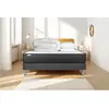 VITALIT Pack Prêt A Dormir Vitalpower 160 X 200 Cm Sommier Kit Gris