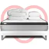 VITALIT Pack Prêt A Dormir Vital Ergo 180 X 200 Cm Sommier Kit Blanc