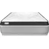 VITALIT Matelas 90x200 VITAL ERGO Ressorts ensachés et Mémoire de forme - 26 cm - Ferme - 7 zones de confort