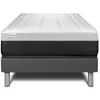 VITALIT Ensemble Vital Form 90 X 190 Cm Sommier Kit Gris