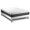 VITALIT Ensemble Vital Soft 140 X 190 Cm Sommier Kit Blanc