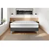 VITALIT Ensemble Vital Spa 140 X 200 Cm Sommier Kit Gris