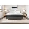 VITALIT Pack Prêt A Dormir Vital Soft 140 X 200 Cm Sommier Kit Gris