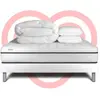 VITALIT Pack Prêt A Dormir Vital Spa 180 X 200 Cm Sommier Kit Blanc