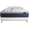 Actisom Pack Prêt A Dormir Matelas Ressorts Ensaches+Memoire De Forme ...