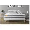 Septnuits Pack Matelas + Sommier Kit Blanc 140x190 Memo Plus Memoire D...