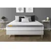 Ensemble matelas sommier 160x200 Memo Zen Septnuits - Mousse HR - Ferm...