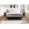 VITALIT Pack Prêt A Dormir Vitalmemo Back 200 X 200 Cm Sommier Kit Noi...