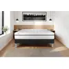 VITALIT Ensemble Vital Spa 180 X 200 Cm Sommier Kit Noir