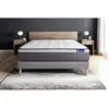 ACTISOM Ensemble sommier matelas 200x200 Actiflex plus - 26 cm - Très ferme - sommier kit gris