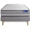 Actisom Ensemble Matelas A Memoire Actimemo Pur 80x190cm 3zones De Con...