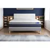 ACTISOM Ensemble sommier matelas 200x200 Actimemo confort - 26 cm - Mi-ferme - sommier kit gris