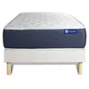 Actisom Ensemble Matelas Ressorts Ensaches Et Memoire De Forme Actifle...
