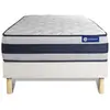 ACTISOM Ensemble matelas Latex et Mémoire de forme ACTILATEX ERGO 80x190 cm Maxi épaisseur 5zones de confort 80 x 190 cm Blanc