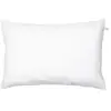 Kadolis Protège oreiller imperméable en coton bio blanc (50 x 70 cm)