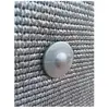 Clips Rapide Gris De Fixation Pour Brise-Vue Sur Grillage Rigide X 50