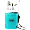 Intec Pulvérisateur à batterie 16L Pulvérisateur Jardin batterie 12V 8...