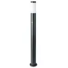 SILAMP Borne Extérieur Anthracite avec Détecteur 110cm IP44 pour Ampoul