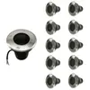 Silamp - Spot led Extérieur Encastrable pour Ampoule GU10 (Pack de 10)