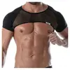Crop Harnais Circuit Mesh Noir noir M