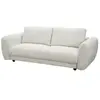 Canapé droit en tissu chenille Saint Germain S - 3 places - Beige