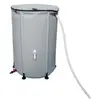 Récupérateur d'eau souple en PVC 250 L - Habitat et Jardin - Cuve aérienne - Gris