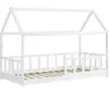 Lit cabane pour enfant Mila - 90 x 190 cm - Blanc