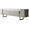 Meuble TV en bois Yildiz - 180 x 30 x 50 cm - TravertinOr