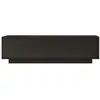 Habitat et jardin Meuble TV en bois "FN1" - 140 x 35 x 38 cm - Noir