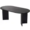 Table à manger en bois Sablin - 180 x 89 x 75 cm - Bois Noir