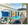 Habitat et jardin Piscine bois rectangle " Aruba 140 "- 5.00 x 3.00 x ...