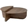 Habitat et jardin Table basse en bois "Orion" - 90 x 60 x 30 cm - Noye...