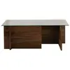 Habitat et jardin Table basse en bois "Vetrino" - 105 x 65 x 40 cm - N...
