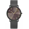 PIERRE LANNIER Montre Homme ESSENTIAL Gris Cadran Gris Bracelet Acier milanais Gris 20 MM