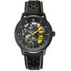 PIERRE LANNIER Montre - LANNIE - Paddock 338A443 - Automatique - Cuir Noir - Étanchéité 5 ATM