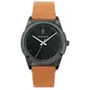 Montre homme en cuir et tissu - PIERRE LANNIER - Candide - Noir - Quar...