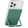 Batterie nomade CASYX 5000 mAh Qi2 MagSafe avec bequille vert