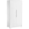 Armoire 2 portes Vox - Ova - 885 x 52 x 1795cm - Blanc