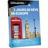 Coffret cadeau Wonderbox 3 Jours De Rêve En Europe - FR