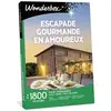 Wonderbox - Coffret cadeau - Escapade gourmande en amoureux - 1800 séj...