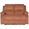 BESTMOBILIER Armand - Canapé 2 places relax électrique en velours côte...