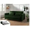 LISA DESIGN Owen - canapé 3 places convertible - couchage quotidien - matelas 12 cm - en velours