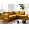 LISA DESIGN Anna - canapé d'angle convertible - 5 places - style contemporain - droit - Jaune