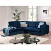 LISA DESIGN Brooke - canapé d'angle gauche - convertible - 5 places - en velours