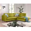 LISA DESIGN Brooke - canapé d'angle convertible - 5 places - style contemporain - droit - Vert Olive