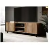 BESTMOBILIER Come - meuble TV - bois - 150 cm - style contemporain - Bois
