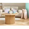 LISA DESIGN Oliva - table basse ronde - bois - 80 cm - Bois