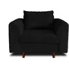 LISA DESIGN Rune - fauteuil - en velours côtelé