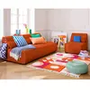 LISA DESIGN Onyx - fauteuil sans accoudoirs - en tissu mailles 3D - Orange