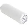 OLYMPE LITERIE Protège-matelas en forme de drap housse - Blanc - 140 x 190 cm